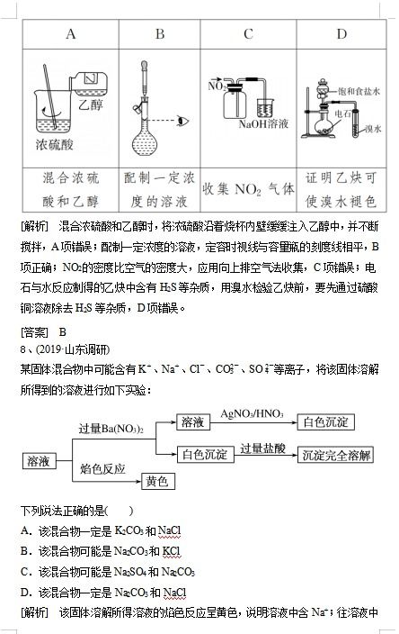 分析化學(xué)實(shí)驗基礎知識筆試