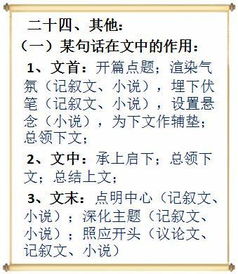 初中語(yǔ)文基礎知識140分