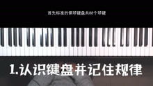 鋼琴鍵盤(pán)基礎知識
