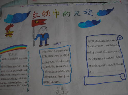 少先隊基礎(chǔ)知識教育手抄報