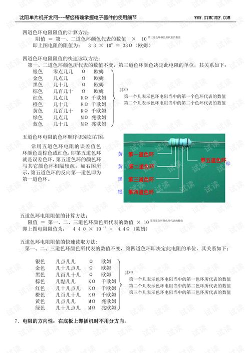 電子元件基礎知識培訓資料