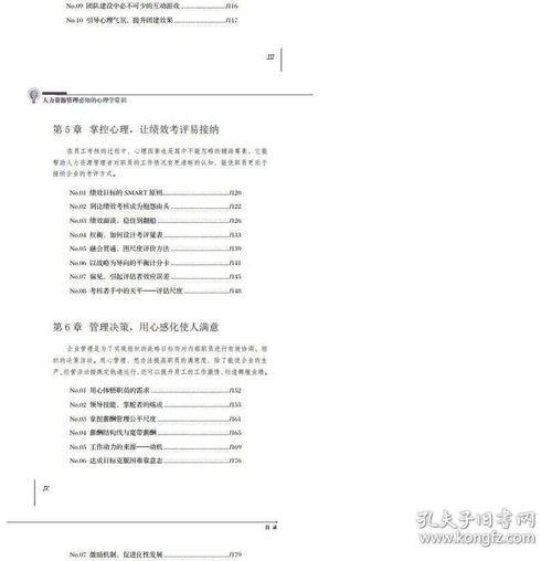 人力資源管理,基礎(chǔ)知識(shí),心理學(xué)