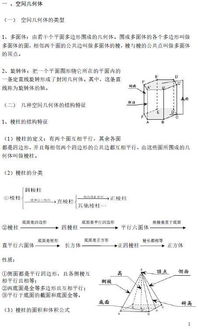 文科立體幾何知識點(diǎn)基礎(chǔ)